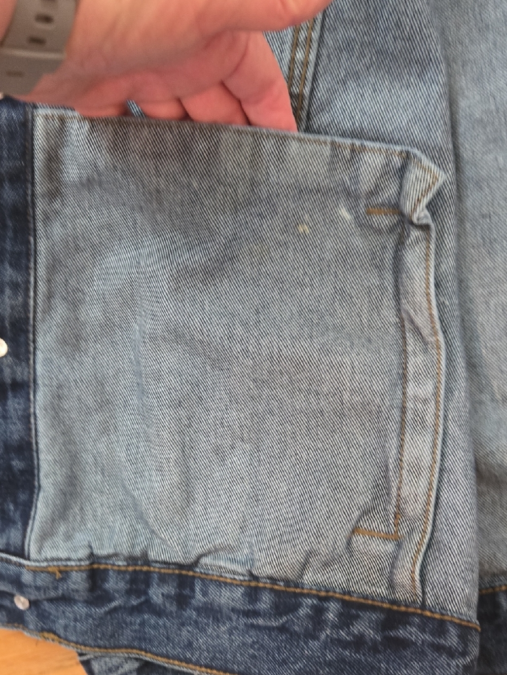 Yellowstone Dutton Ranch Embroidered Denim Jacket Men' Size 2XL Port Authority - Picture 8 of 12